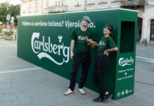 Carlsbergov billboard nastavio turneju u Samoboru Carlsberg