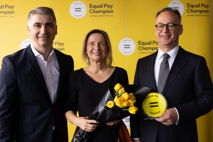 Equal Pay Champion_Aleksandar Zemunić_Mojca Domiter_Neven Vranković