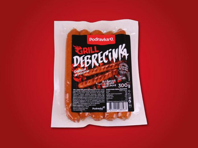 Podravka Grill kobasica Debrecinka