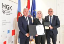 Hrvatski duhani dobitnik nagrade Zlatna kuna u kategoriji “Veliko trgovačko društvo” u Virovitičko-podravskoj županiji Hrvatski duhani,