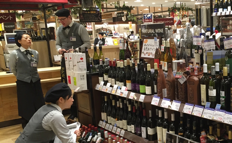 Japan - hrvatska vina u trgovini