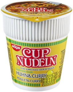 Nissin Cup Nudeln Chicken Curry