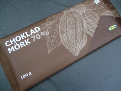 ikea-Choklad Mork-midi